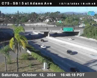 SB 15 at Adams Ave (On Ramp)