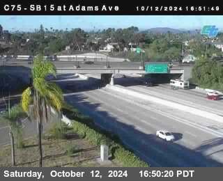 SB 15 at Adams Ave (On Ramp)