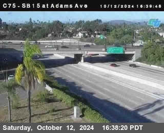 SB 15 at Adams Ave (On Ramp)