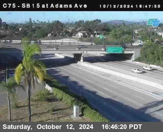 SB 15 at Adams Ave (On Ramp)