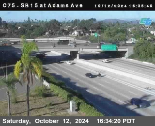 SB 15 at Adams Ave (On Ramp)