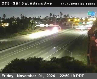 SB 15 at Adams Ave (On Ramp)