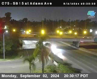 SB 15 at Adams Ave (On Ramp)