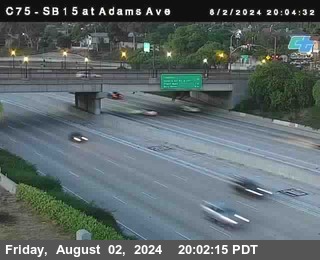 SB 15 at Adams Ave (On Ramp)