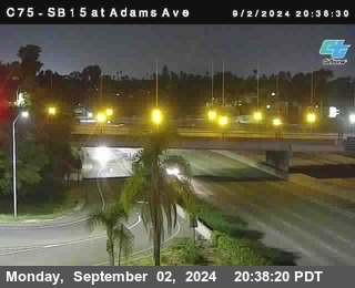 SB 15 at Adams Ave (On Ramp)