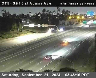 SB 15 at Adams Ave (On Ramp)