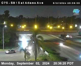 SB 15 at Adams Ave (On Ramp)