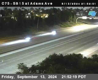 SB 15 at Adams Ave (On Ramp)