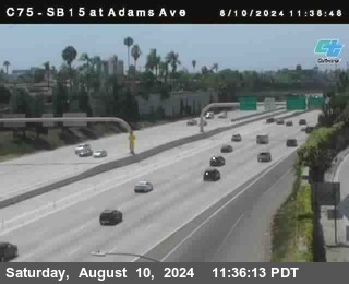 SB 15 at Adams Ave (On Ramp)