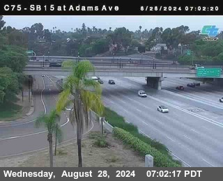 SB 15 at Adams Ave (On Ramp)