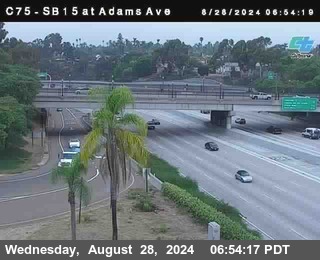 SB 15 at Adams Ave (On Ramp)