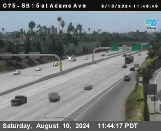 SB 15 at Adams Ave (On Ramp)