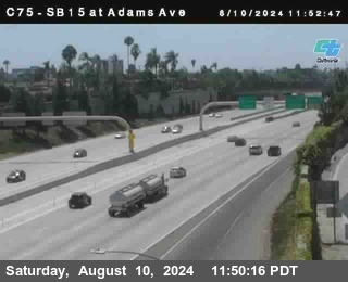 SB 15 at Adams Ave (On Ramp)