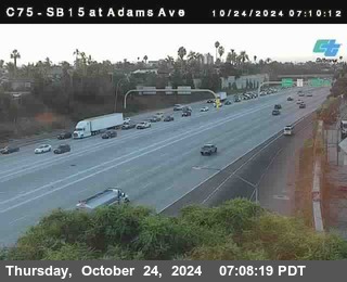 SB 15 at Adams Ave (On Ramp)