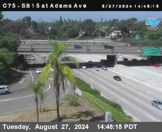 SB 15 at Adams Ave (On Ramp)