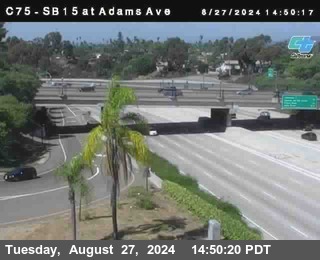 SB 15 at Adams Ave (On Ramp)