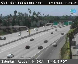 SB 15 at Adams Ave (On Ramp)