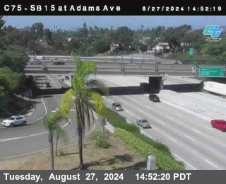 SB 15 at Adams Ave (On Ramp)