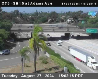 SB 15 at Adams Ave (On Ramp)