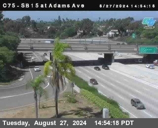 SB 15 at Adams Ave (On Ramp)