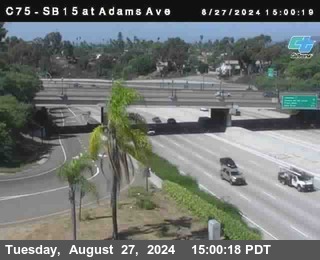 SB 15 at Adams Ave (On Ramp)