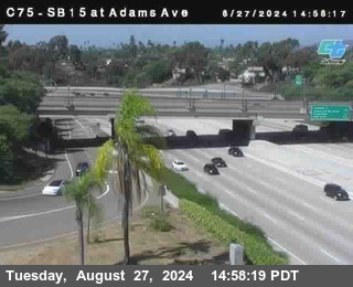 SB 15 at Adams Ave (On Ramp)