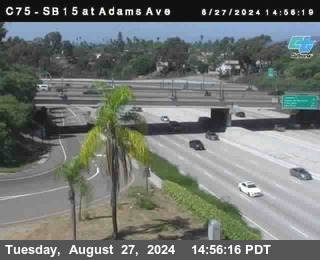 SB 15 at Adams Ave (On Ramp)