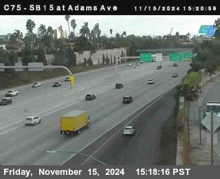 SB 15 at Adams Ave (On Ramp)