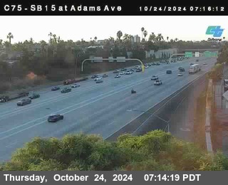 SB 15 at Adams Ave (On Ramp)