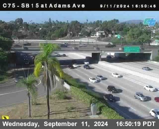 SB 15 at Adams Ave (On Ramp)