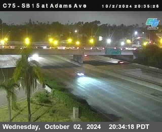 SB 15 at Adams Ave (On Ramp)