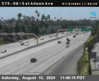 SB 15 at Adams Ave (On Ramp)