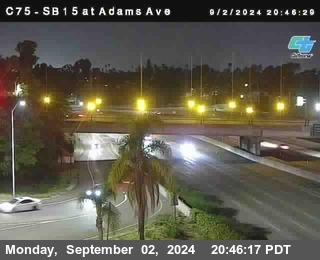 SB 15 at Adams Ave (On Ramp)