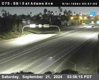 SB 15 at Adams Ave (On Ramp)