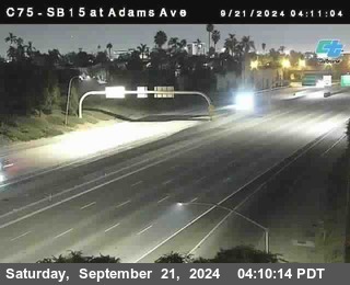 SB 15 at Adams Ave (On Ramp)