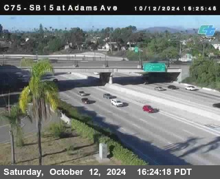 SB 15 at Adams Ave (On Ramp)