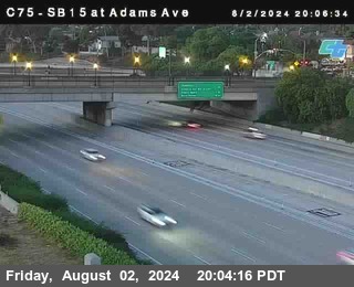 SB 15 at Adams Ave (On Ramp)