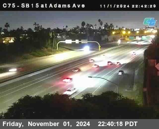 SB 15 at Adams Ave (On Ramp)