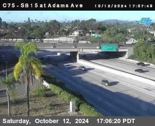 SB 15 at Adams Ave (On Ramp)