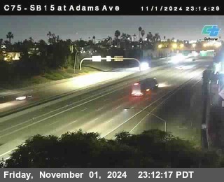 SB 15 at Adams Ave (On Ramp)