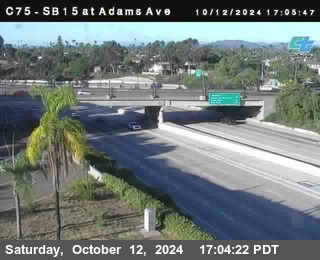 SB 15 at Adams Ave (On Ramp)