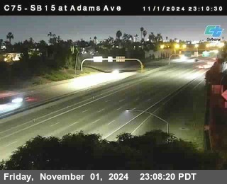 SB 15 at Adams Ave (On Ramp)