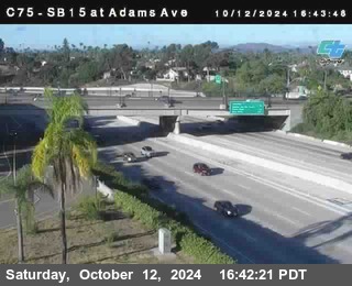 SB 15 at Adams Ave (On Ramp)