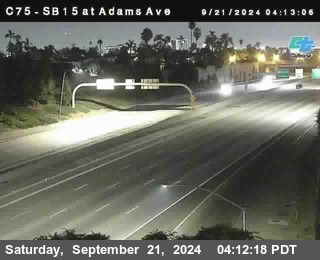 SB 15 at Adams Ave (On Ramp)