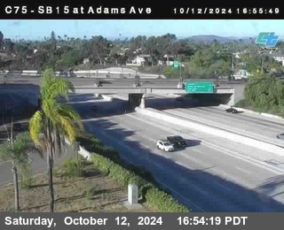 SB 15 at Adams Ave (On Ramp)