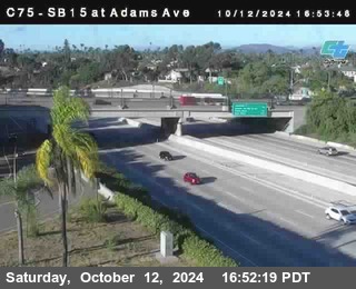 SB 15 at Adams Ave (On Ramp)