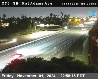 SB 15 at Adams Ave (On Ramp)