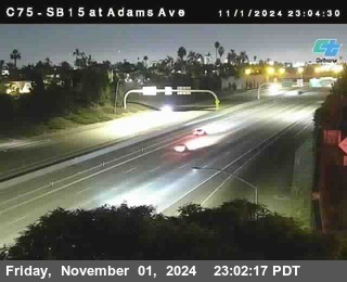 SB 15 at Adams Ave (On Ramp)