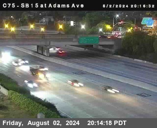 SB 15 at Adams Ave (On Ramp)