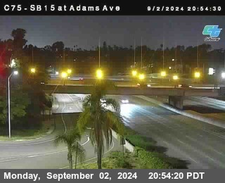 SB 15 at Adams Ave (On Ramp)